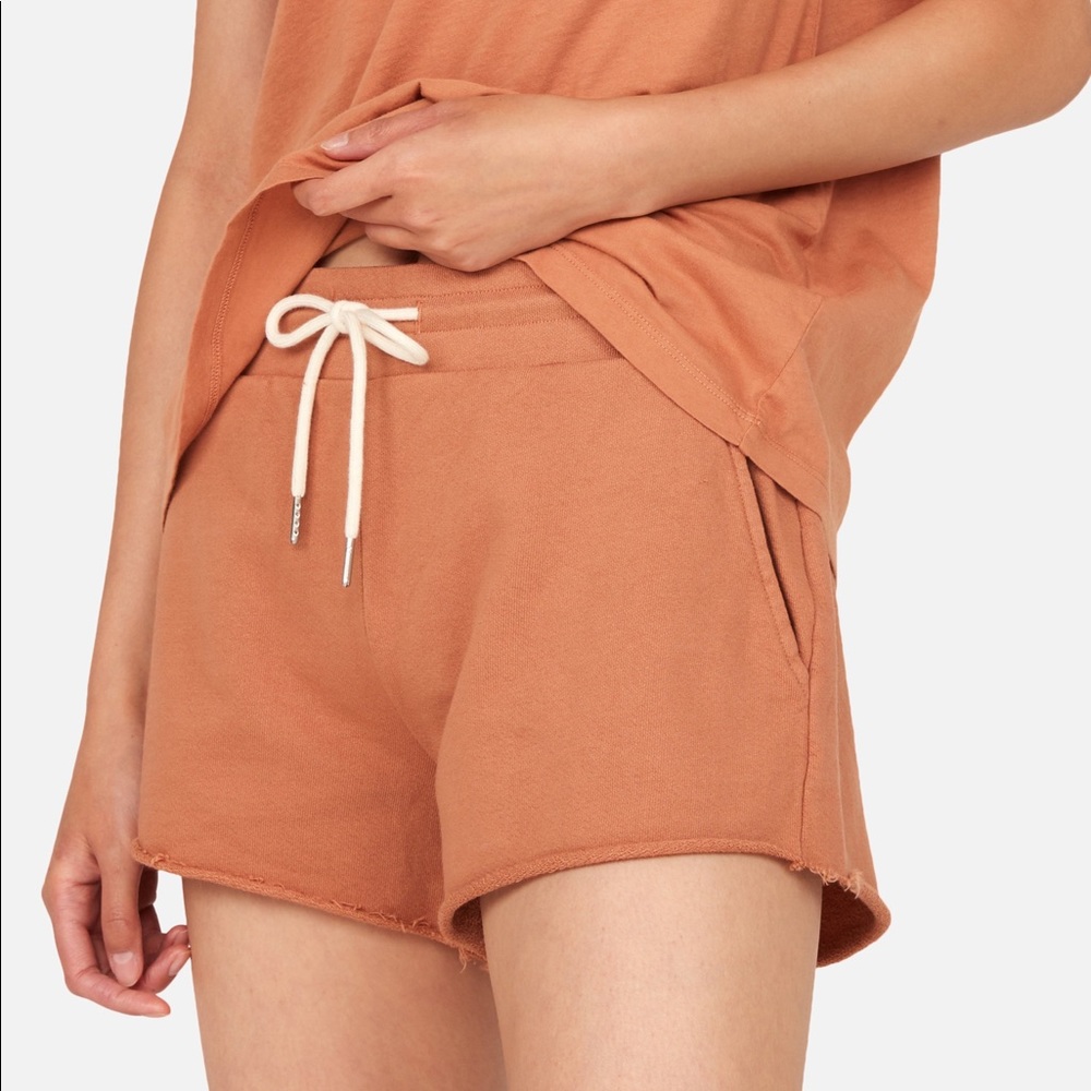 MATE the Label Organic Terry Lounge Shorts - Clay
